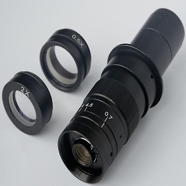 Fyscope 2 stk. 0,5x 2,0x Industri Mikroskop Kamera Linse