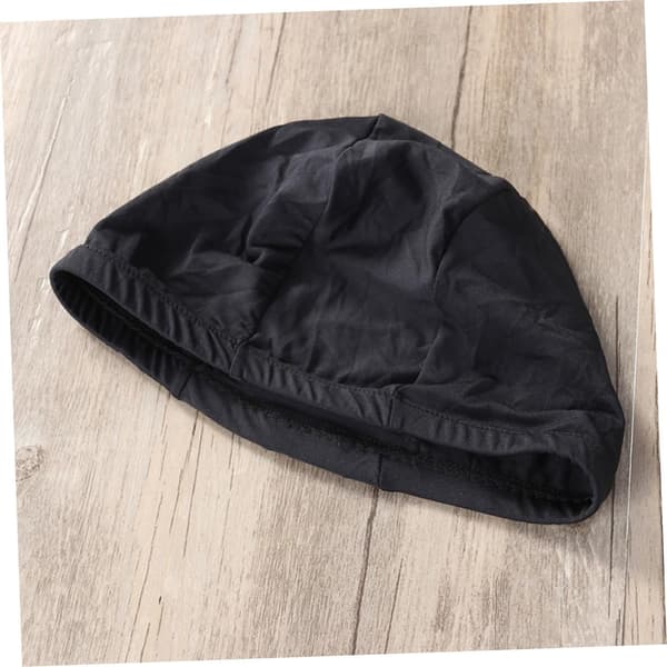 6 st unisex badmössor lätta badmössor i polyester elastiska badmössor