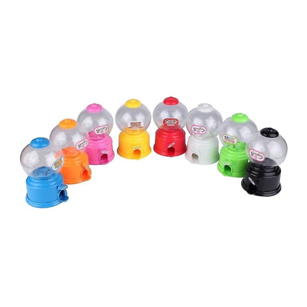 Mini Godteri Automat Bobble Gumball Dispenser Myntboks