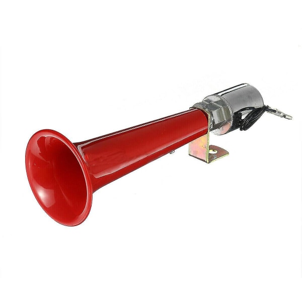 180db Rød Super Høj Luft Horn Fuglekalds Luft Horn Enkelt Rør Luft Horn Horn Bil Lastbil Lastbil (rød) (1 stk)