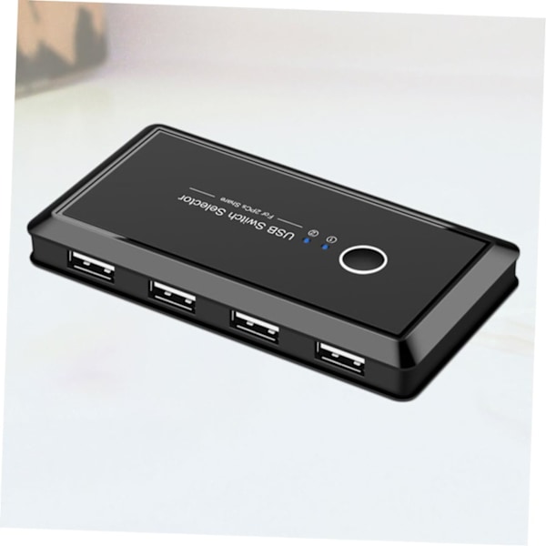 USB-skrivare USB-splitter USB 2.0 Hub Box för 2 datorer Dela skrivare skanner och andra enheter 4 portar