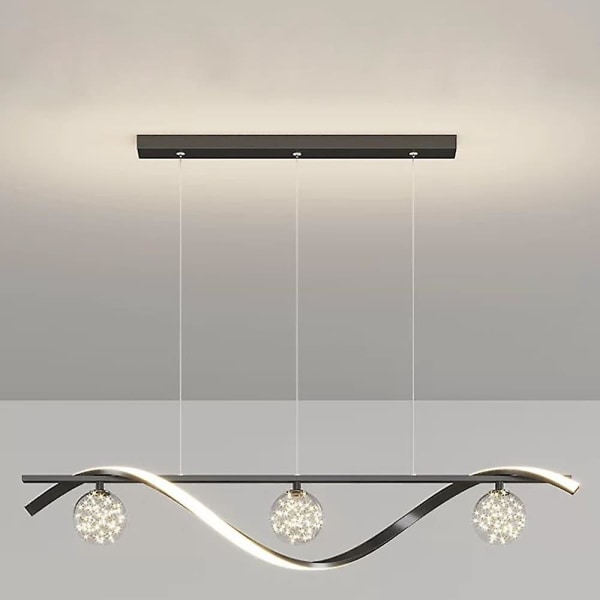 100cm Nordisk Stil Pendellampe Led Metal Malet Moderne