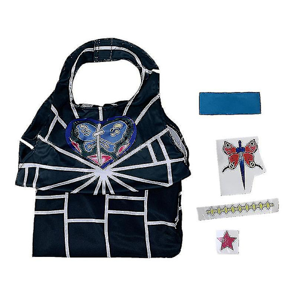 Cosdaddy Anmie Jojo's Bizarre Adventure Jolyne Cujoh Kostume til Voksne Kvinder og Piger XS