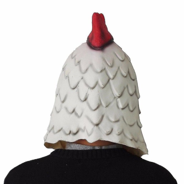 Latex Rooster Adults Chicken Cockerel Mask Halloween