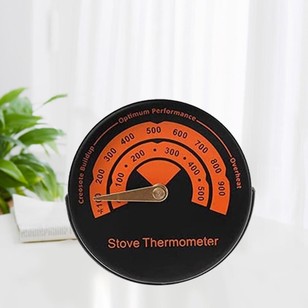 Öppen spis termometer Magnetisk spis termometer Trä