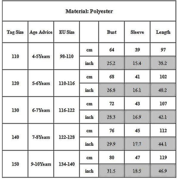 High 2 Kostyme for Jenter - Cheerleader Fancy Up 6-7 Years