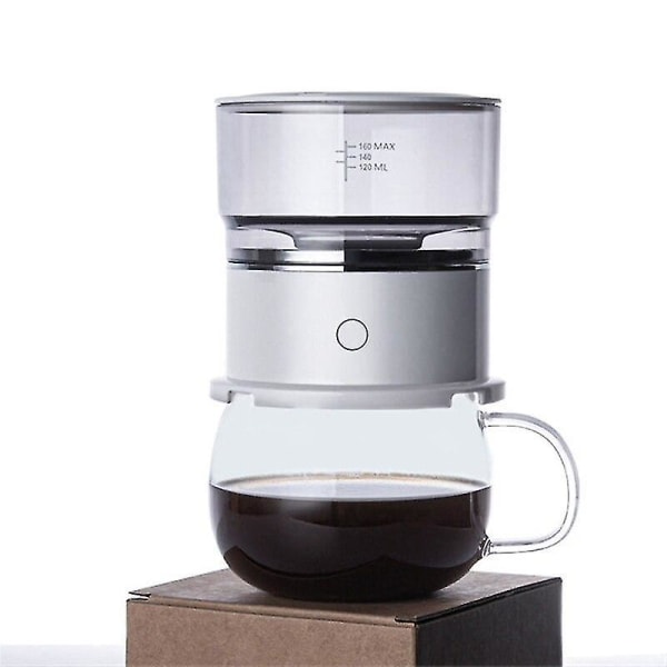 Kaffe- och tebryggare 3-i-1 med keramisk kopp, elektrisk
