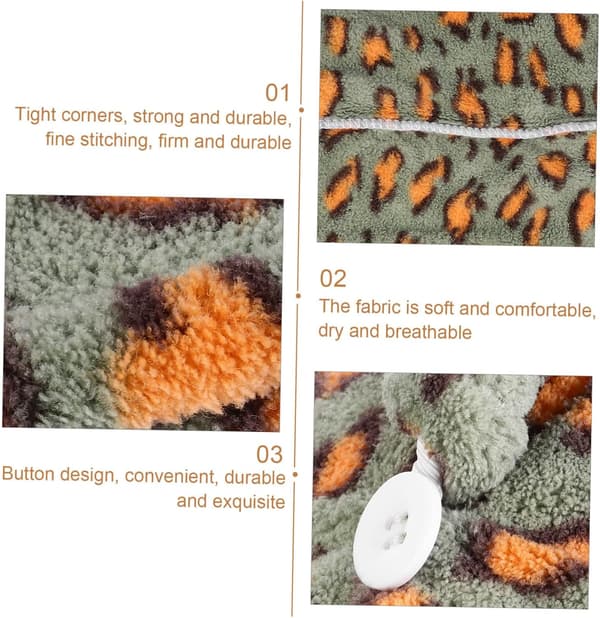 2-pack snabbtorkande handdukar för kvinnor, badmössor i mikrofiber korallfleece