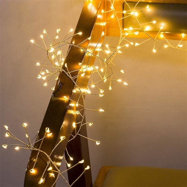 Ip65 Vandtæt String Light Led 5m 200led Firecracker 8 Modes