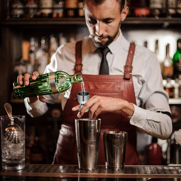 3 stk. Målebæger i rustfrit stål Cocktail Jigger til Bartender Værktøj