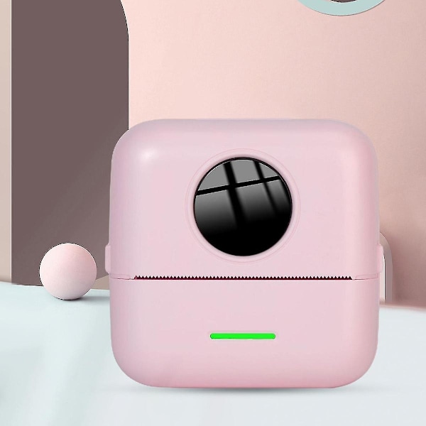 Mini Termisk Printer, Termisk Mærkningsmaskine, Lille Mærkningsmaskine Hd Fejlprinter Højskole Og Ungdomsskole Elever Lektiehjælp Indsæt