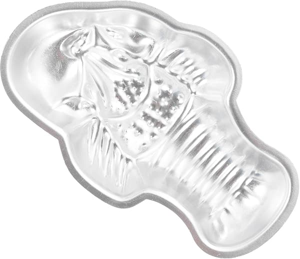 Varmebestandig bakeform puddingform sølv aluminiumslegering kreativ form