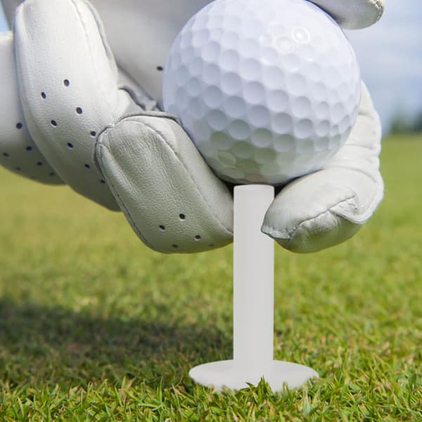 Golfboldbaser og silikone golf-tees 5 stk. sæt slidstærkt