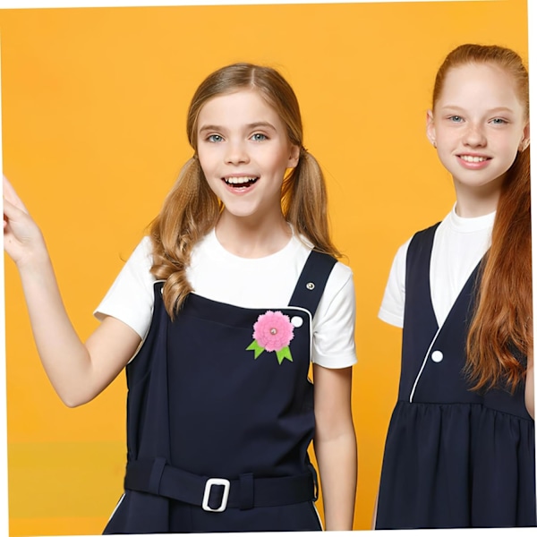 Handgjord Corsage Tyg Brosch Kit