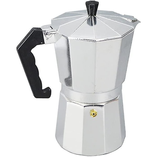 Espresso Kaffetrakter Aluminium Latte Mokka Pot Komfyr Topp