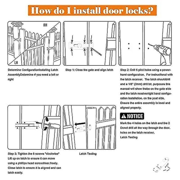 Oven lukot, messinkipulttilukitus pinta-asennettavat liukuoven lukot, oven salvat makuuhuoneeseen/kylpyhuoneeseen/ohjaamoon