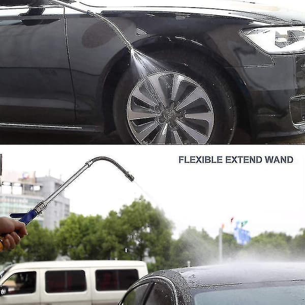Högtrycksslangmunstycke för trädgård och bil tvätt
