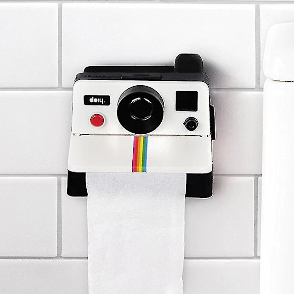 Kreativ Pappershållare i Retro Polaroidkameraform