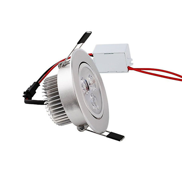 10 stk. 3W 300Lm 3 LED Pærer Indbyggede LED Loftlamper