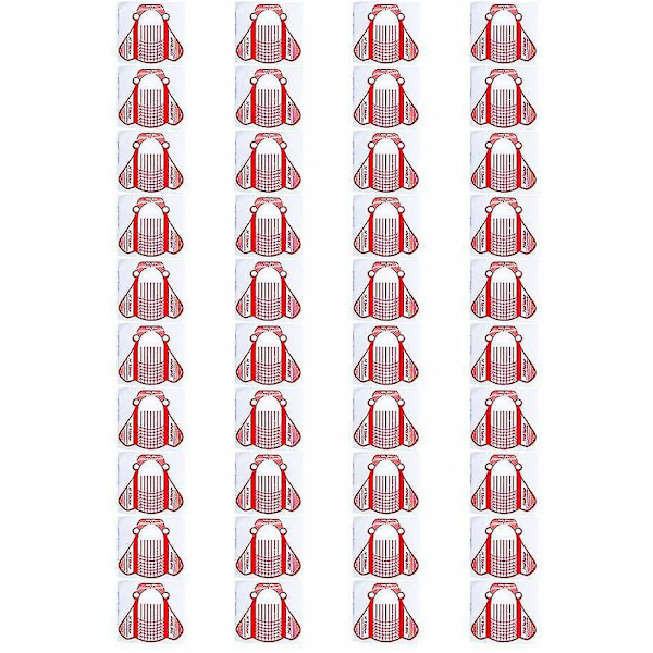 1 Rulle 500 st Nagelkonst Formguide Förlängningsdekaler