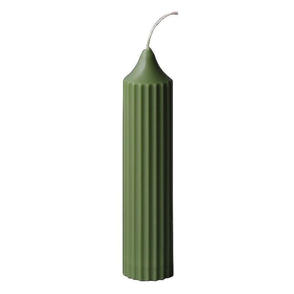 Long Pole Candle Molds Plast Pillar Sylinder Rib Kit