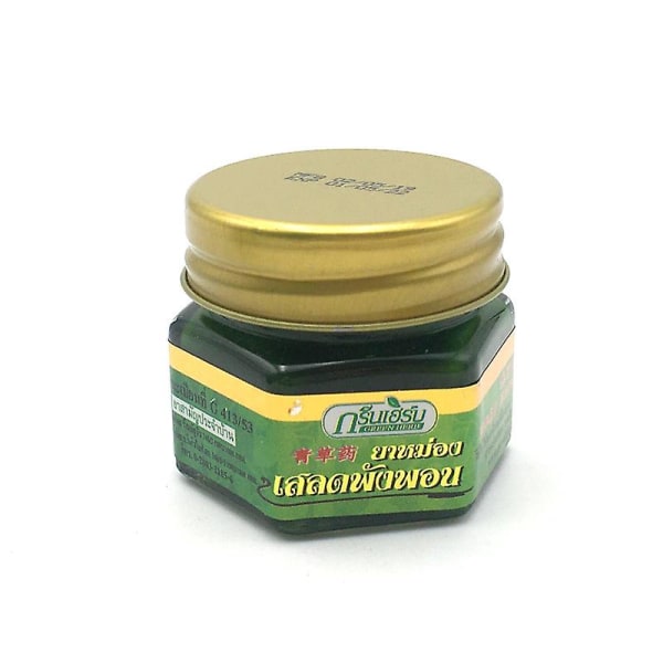 Thai Green Herbal Ointment Kløe Relief 20g