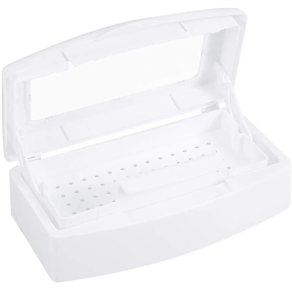 UV Dis Box Steriliser Plast Negleværktøjs Dis Beholder