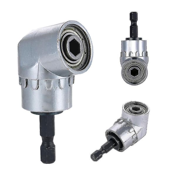 90 Graders Skruvmejselbit Hex Bit Socket Cornerer Justerbar Borrbit Handverktyg