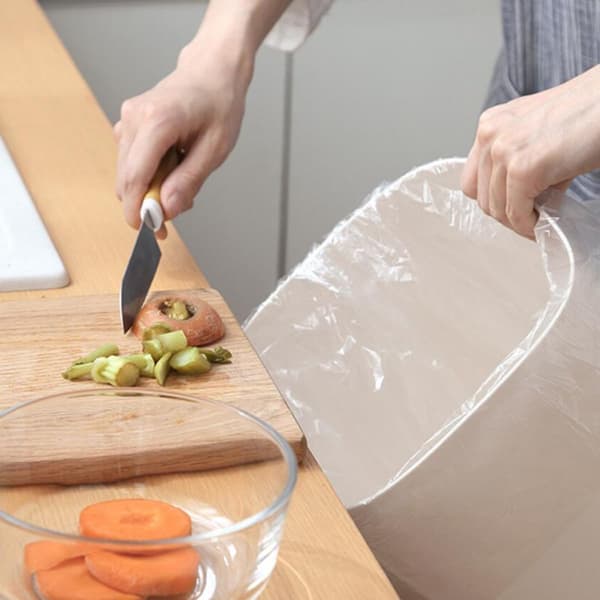 Sopkorg Papperskorg 12l Plast Robust Slitstark Botten Modern Design
