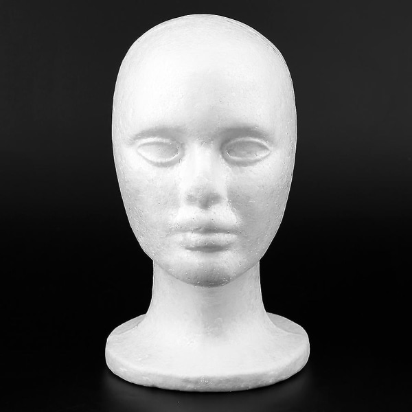 Men Smooth Short Mannequin Head Model Wig Hat Display