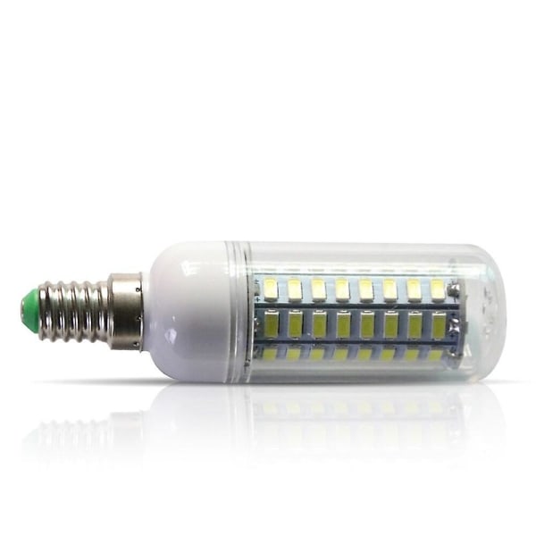 6 stk. 7W LED Majslys E14 E26 E27 72 LED'er SMD 5730