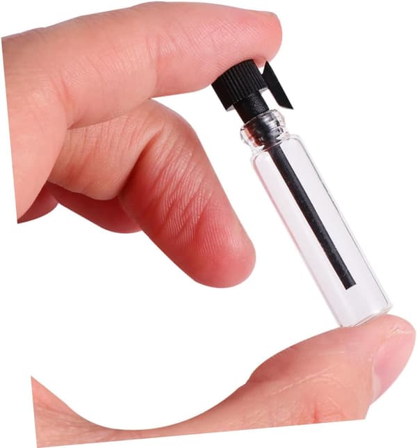 90 stk. æterisk olie glasdråbeflasker til parfumeprøvedispenser Oliedråbeflaske til gør-det-selv