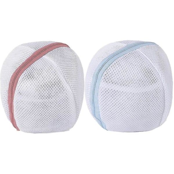 BH-vaskeposer BH-mesh-vaskeposer Anti-deformation Vaskemaskinetaske til  intimates (pink+blå2stk) 8e9b | Fyndiq