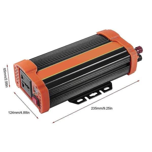 P500c 500W Bilstrømsomformer DC12V AC220V Solcellelader