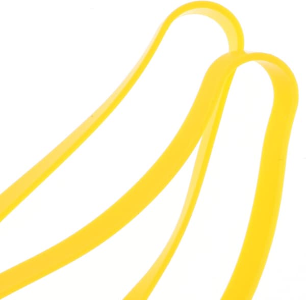 3 st flexibla gummiband gula högelastiska gummiband ersättningselastiska band