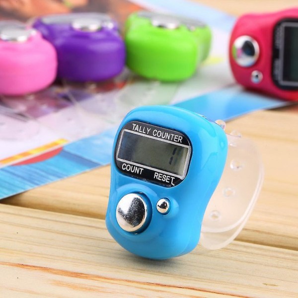 Stitch Marker Række Finger Tæller LCD Digital Tally