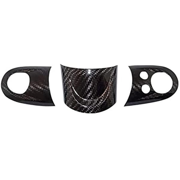 2x Kulfiber Ratstyre Dæk Trim Stick Rat Instrument Panel Dæk