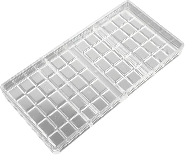 Sjokoladefremstillingssett Lett Non-Stick PE Multi-Grid Design Liten Sjokoladeform