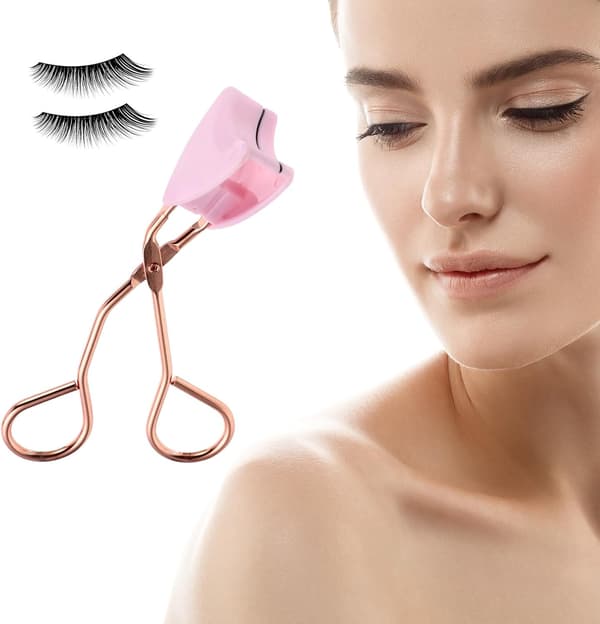 Falsk øjenvippebukker Magnetisk klips til makeup Rustfrit stål design til påføring af falske øjenvipper
