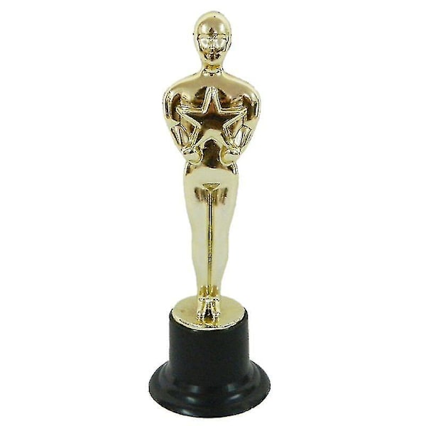 12 stk. Oscar-statuetteforme - Beløn vinderne med fantastiske trofæer til ceremonier og festlige begivenheder - Kagedekorationer - Stcyv-yuhao