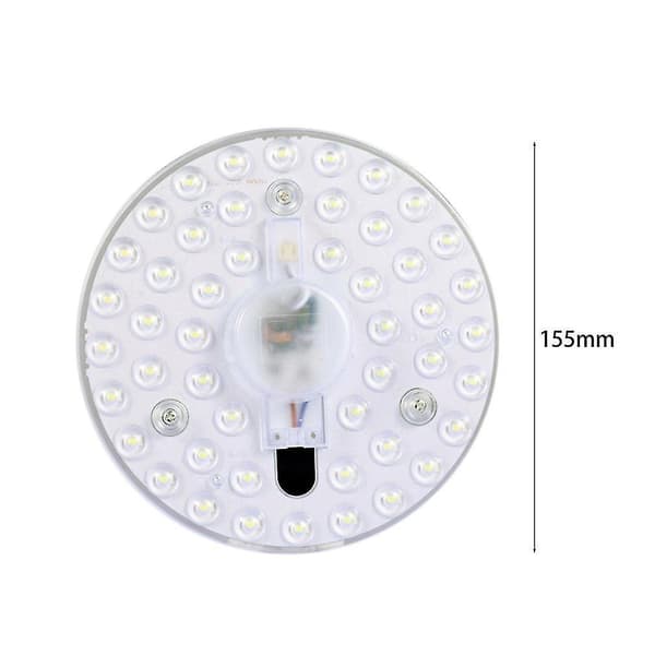 LED Lyspanel Rund Loftlampe Plade Kilde Linse Modul
