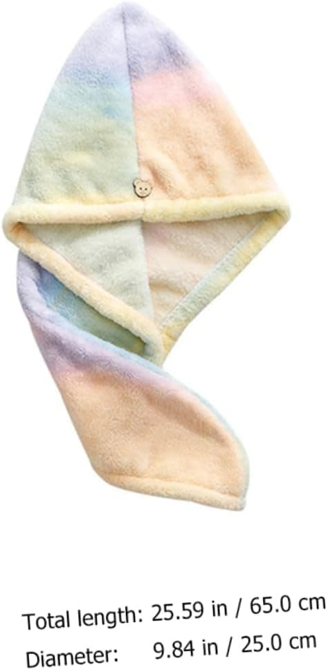 3 stk. mikrofiber hårhåndklæde, hurtigtørrende fleecehåndklæde til voksne