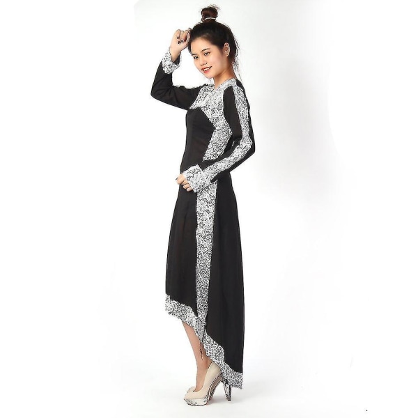 Elegant lang maxi-festkjole til kvinder i høj klasse