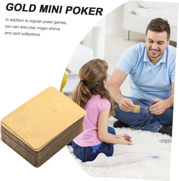 Minispillekort Små spillekort for barneleker Dekor for gutter og jenter Aktivitet