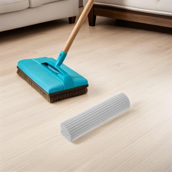 2 stk. absorberende svampmopphode-påfyll 33 cm rullende mopp-erstatning