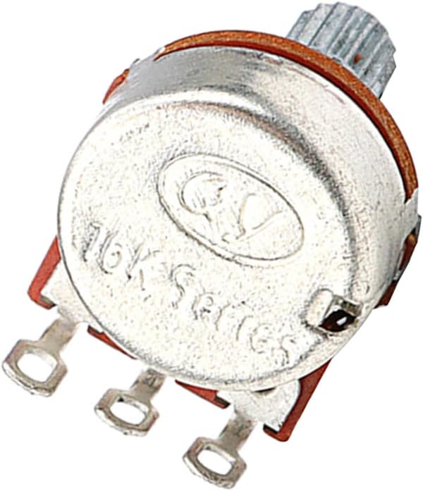 Liten Potentiometer Mini Gitarr Potentiometer Metall Brun Exakt Justering Mångsidig Volymkontroll