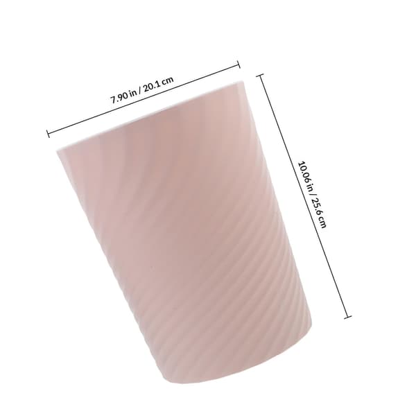 Søppelbøtte Søppelbeholder 8l Plast Stor Åpning Moderne Enkel Design Enkel å Bruke Solid Struktur
