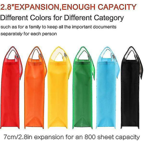 A4 Pp Vandtæt Transparent Dokument Opbevaring Organizer Pouch