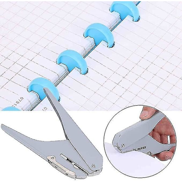 Decoupage Håndstans, Svampe Stans Med Lineal (grå)