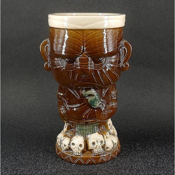 Mug Tiki Tumblere Keramik Hawaii Party Kopper Glass